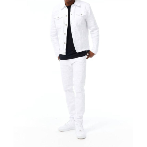 JORDAN CRAIG ross tribeca twill pants in white