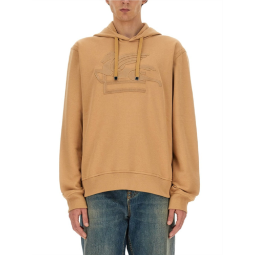 Etro sweatshirt with prominent pegasus embroidery