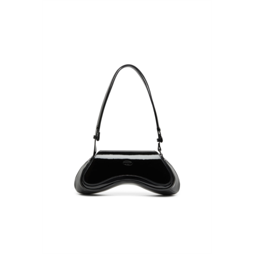 Diesel play-glossy crossbody bag