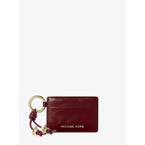 Michael Kors jet set card case with charms