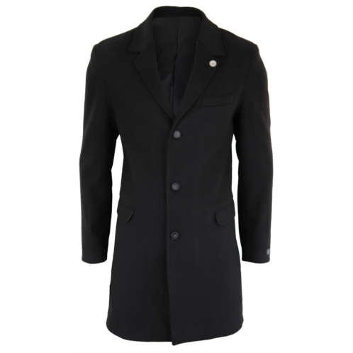 TruClothing long wool mix overcoat peaky blinders