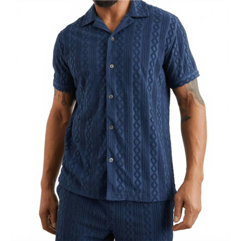 Rails maverick shirt in royal blue