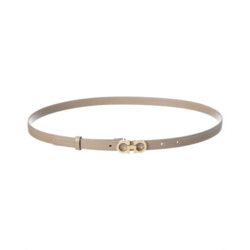 Salvatore Ferragamo Ferragamo gancini leather belt