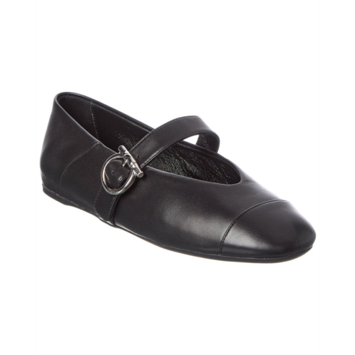 Salvatore Ferragamo Ferragamo gancini leather ballet flat