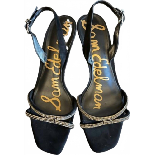 Sam Edelman womens ronan heels in black suede