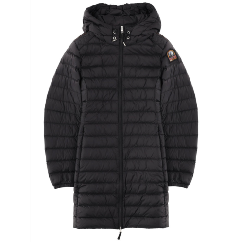 PARAJUMPERS black polyamide meredith quilted hoodie
