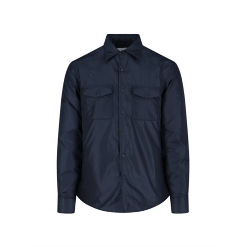 ASPESI navy blue 13 nylon casual shirt