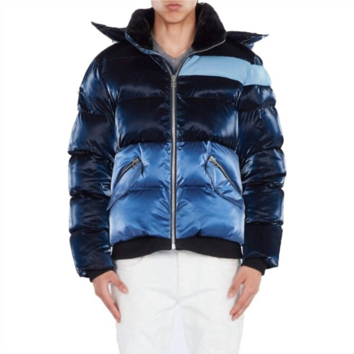Woodpecker woody bomber jacket in blue steel