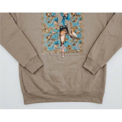 XOXO unisex - roper fade away sweatshirt in beige multi