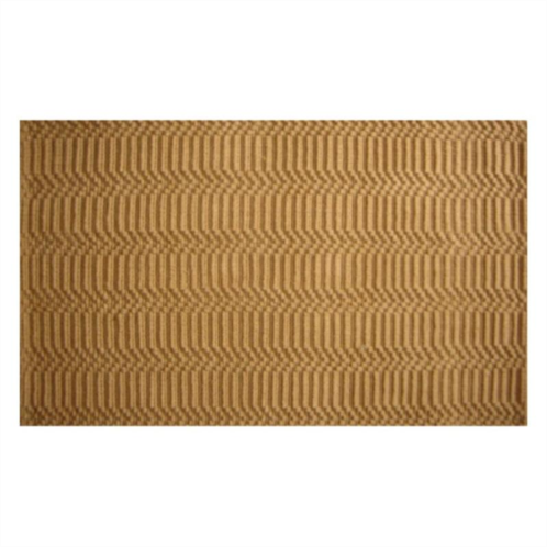 Imports Decor natural waves jute rug 100% handwoven jute indoor area rug eco-friendly natural fiber floor rug for living room & entryway