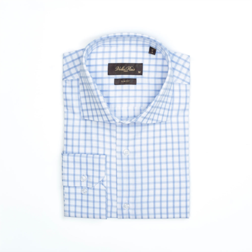 VELLAPAIS carlton slim fit cotton shirt