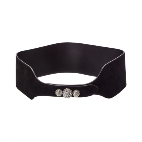isabel marant suede & leather belt