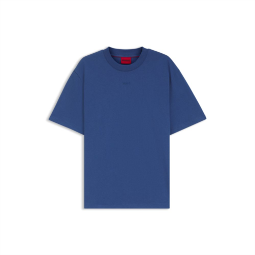 HUGO relaxed-fit t-shirt in cotton with logo print