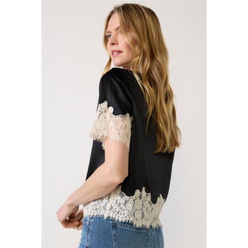 SANCTUARY womens one of a kind lace top