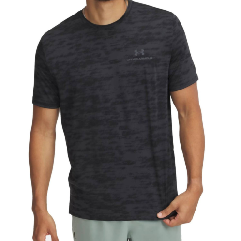 UNDER ARMOUR vanish energy printed shirt top in anthracite