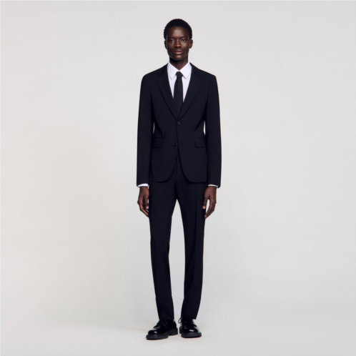 Sandro virgin wool suit jacket