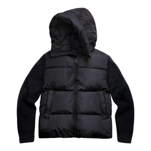 Canada Goose hybridge grove wool knit down hoodie