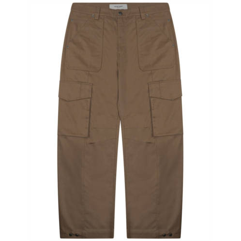 GOLDEN GOOSE relaxed fit cargo pants with signature logo