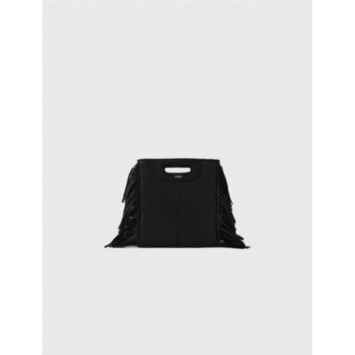 Maje leather bag with chain strap