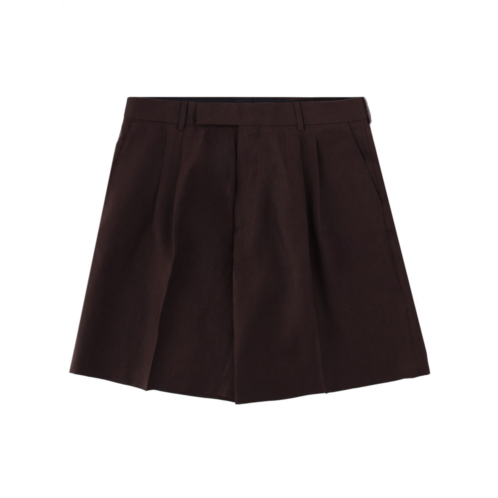 PAUL SMITH pleated structured waistband shorts