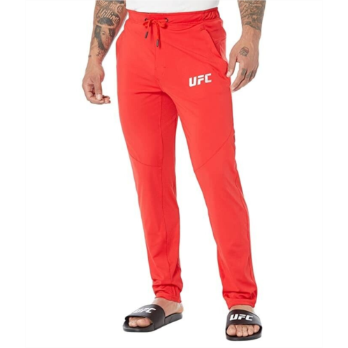 UFC mens tech-jogger pants red stretch drawstring waist straight leg jdm243