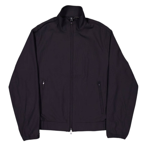 Emporio Armani stretch nylon cannete-effect louson jacket