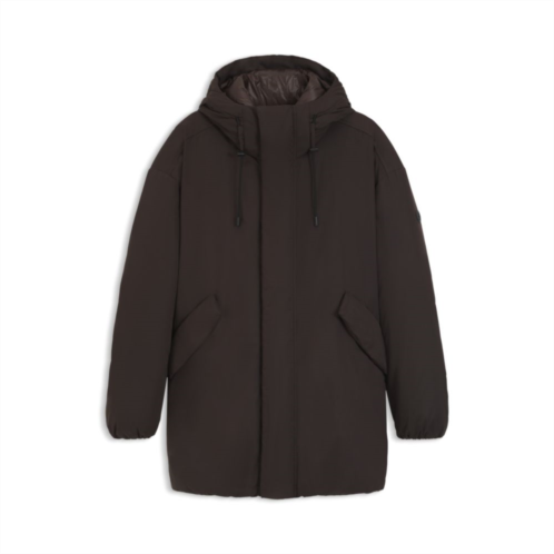 BOSS water-repellent jacket in peached microfibre