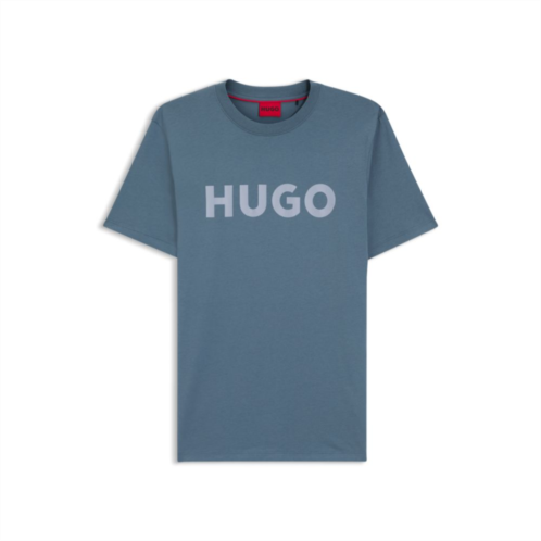 HUGO logo-print t-shirt in cotton jersey