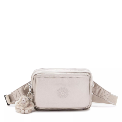 Kipling abanu multi metallic convertible crossbody bag