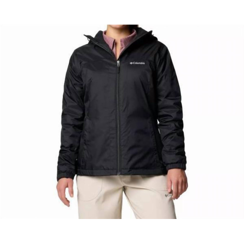 Columbia womens switchback ii sherpa lined jacket in black
