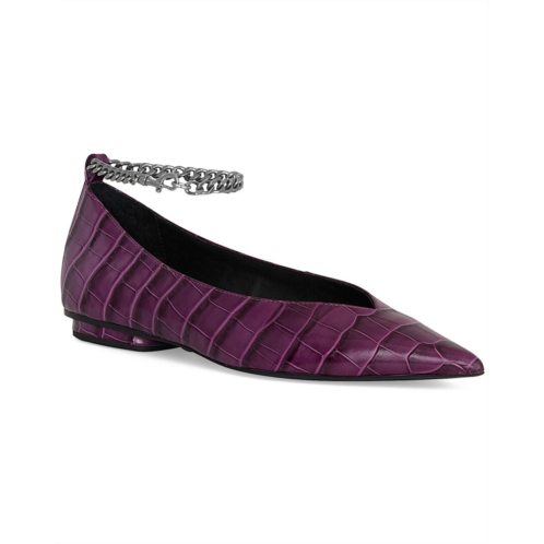 Rebecca Minkoff chain ankle leather ballet flat