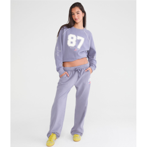 Aeropostale cloud soft 87 destination oversized raglan sweatshirt