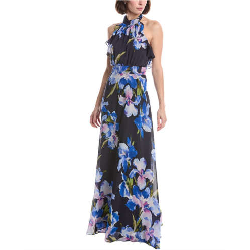 Eliza J sleeveless printed maxi dress