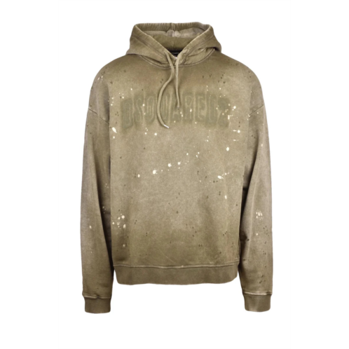 DSQUARED2 distressed effect sweatshirt - green
