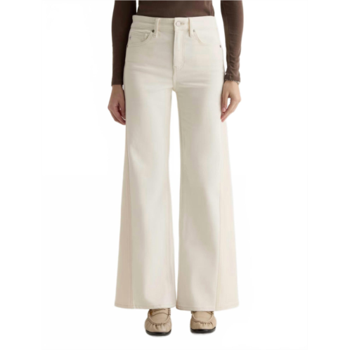 AG Jeans saige wide leg Jeans in powder/ecru