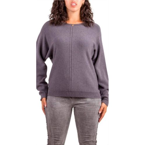 GIGI MODA concetta knit sweater in charcoal