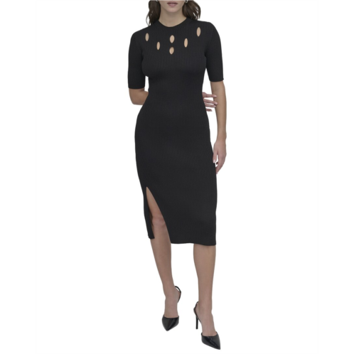 DKNY grated yoke sweaterdress