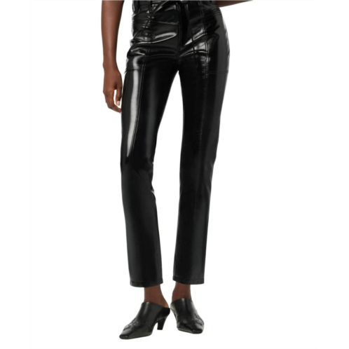 Hudson waltz liquid leather pants in black