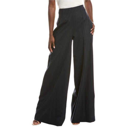 Oscar de la Renta woven wool-blend pant