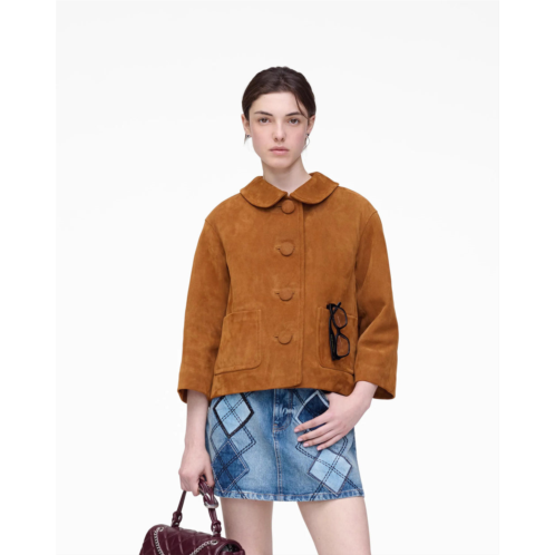 MARC JACOBS suede doll jacket