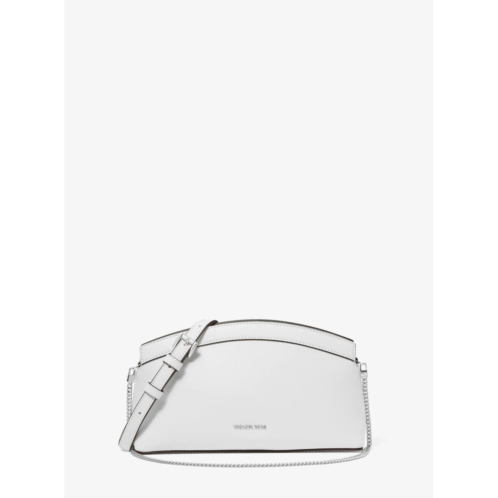 Michael Kors athena small leather convertible clutch