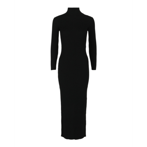Balenciaga fitted wool blend dress