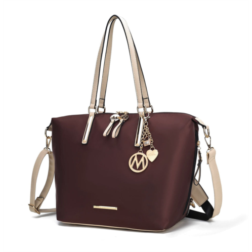 MKF Collection layla womens tote bag convertible in backpack by mia k