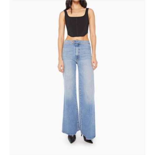 Mother tab roller skimp jeans in fight for your right