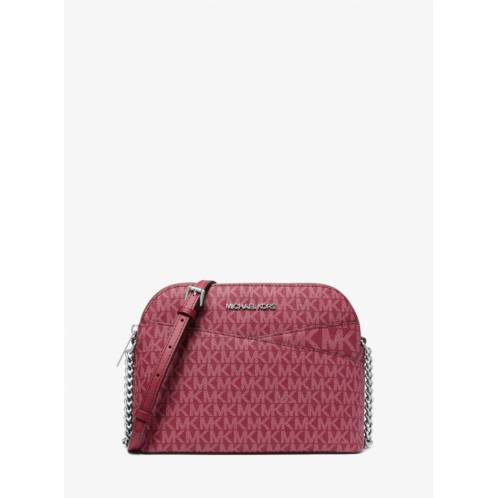 Michael Kors Outlet jet set travel medium logo dome crossbody bag