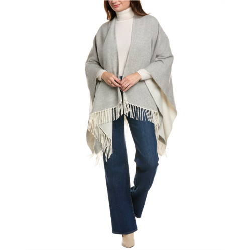 La Fiorentina two-tone fringe ruana