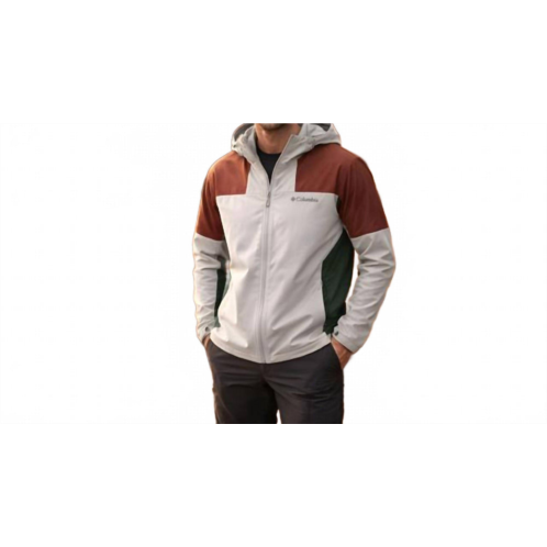 Columbia inner limits iii jacket in copper/olive/birch
