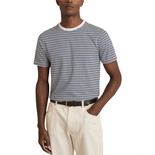 Reiss bay mercerised stripe t-shirt