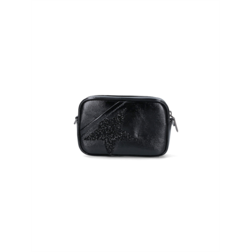 GOLDEN GOOSE star mini shoulder bag black