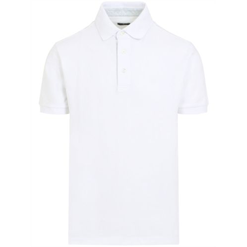 ETRO roma regular fit cotton logo polo